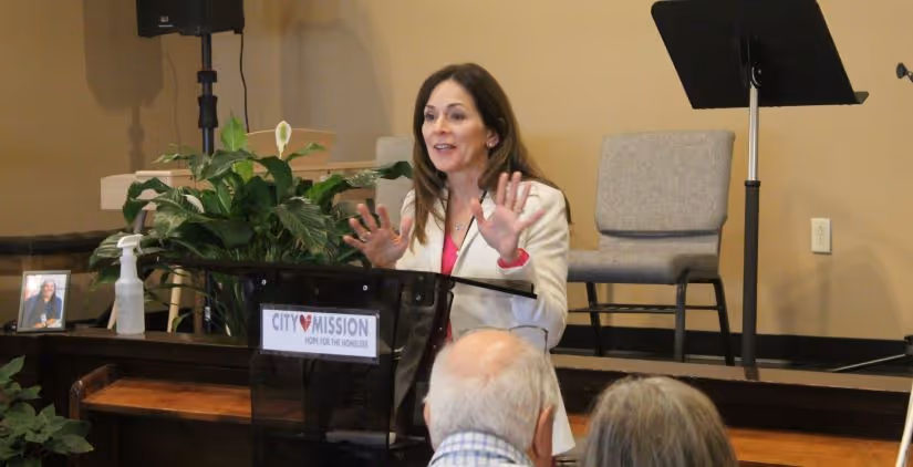 City Mission President/CEO, Diana Irey Vaughan