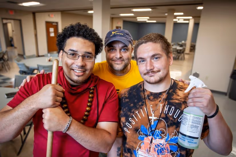 Jason Johnson with Residents