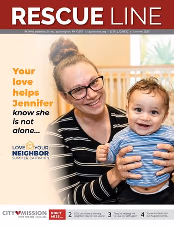 Jennifer and her baby