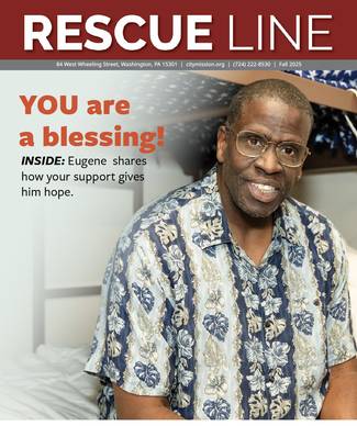 Cover of Fall Newsletter 2025 with Eugene.