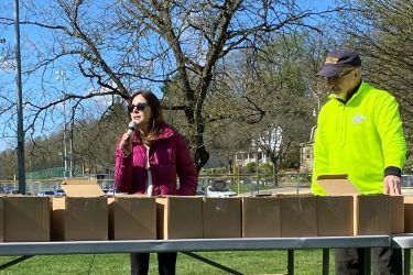 President/CEO Diana Vaughan Thanks Martha's Fund at their 30th Annual Martha's Run event.