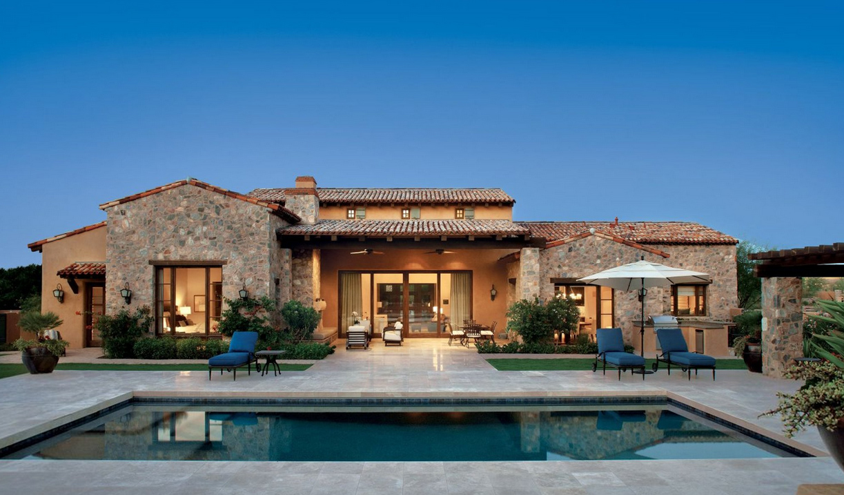 Mái vòm Mediterranio luôn là điểm nhấn cho phong cách kiến trúc độc dáo này