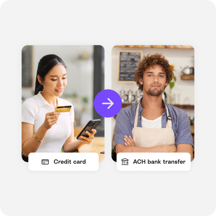 Deferring credit card payments to get vendor paid on time but pay off card a month later. 