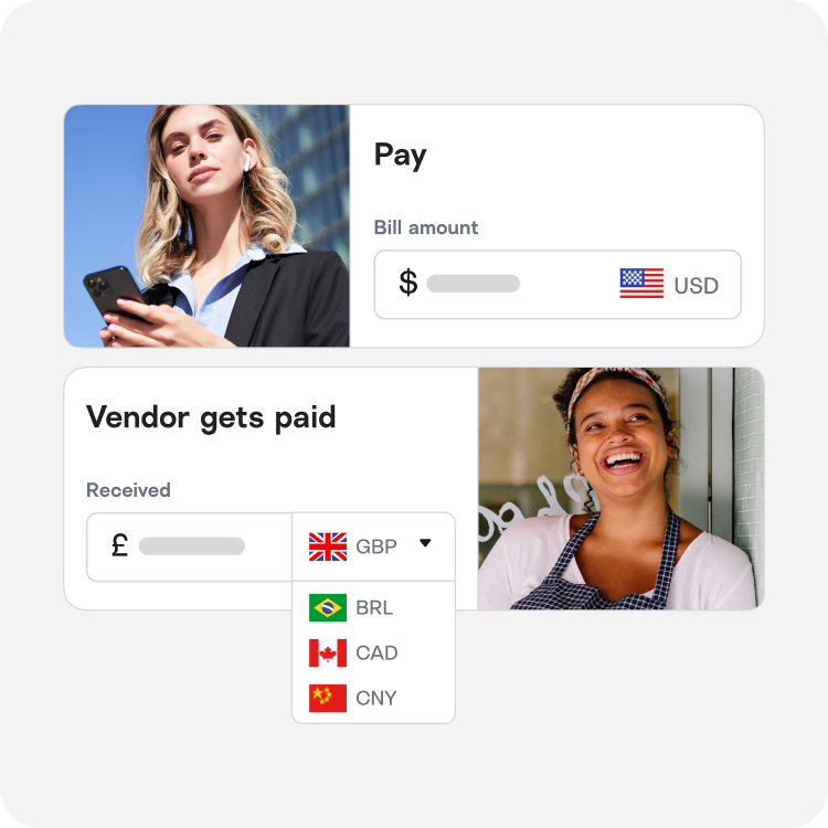 Deferring credit card payments to get vendor paid on time but pay off card a month later. 