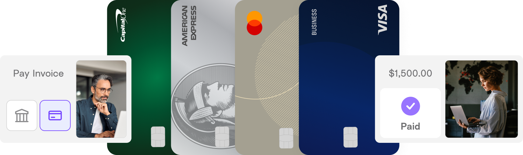 Melio Payments dashboard showing efficient ACH bank transfers for small businesses