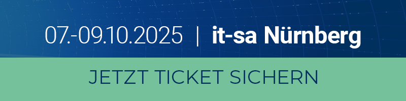 Jetzt it-sa-Ticket sichern!