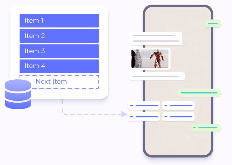 landbot dynamic data
