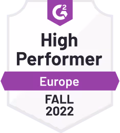 G2 high performer fall 2022