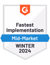 G2 fastest implementation fall 2023