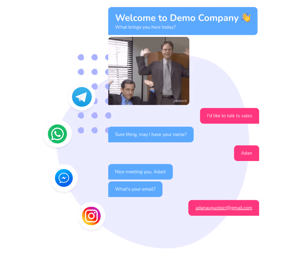 landbot AI assistant - step 3 enable notifications
