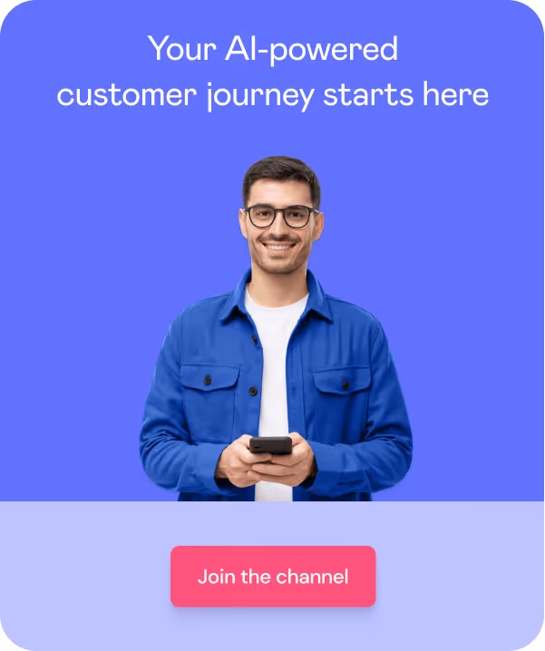 vertical subscribe banner mobile