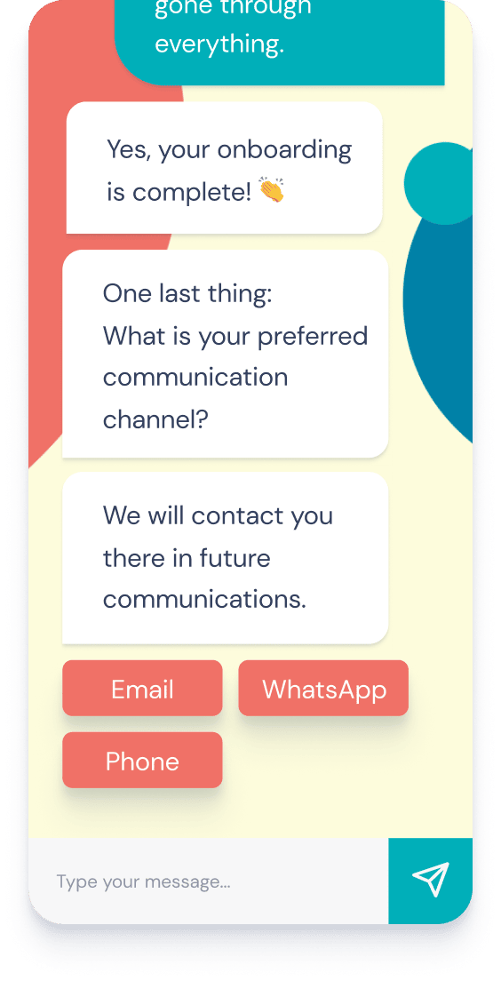 landbot AI Agents product mobile chat