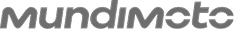 Logotipo de mundimoto con texto en letras minúsculas y diseño moderno.