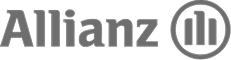 Logotipo de Allianz con símbolo circular que contiene tres barras verticales.