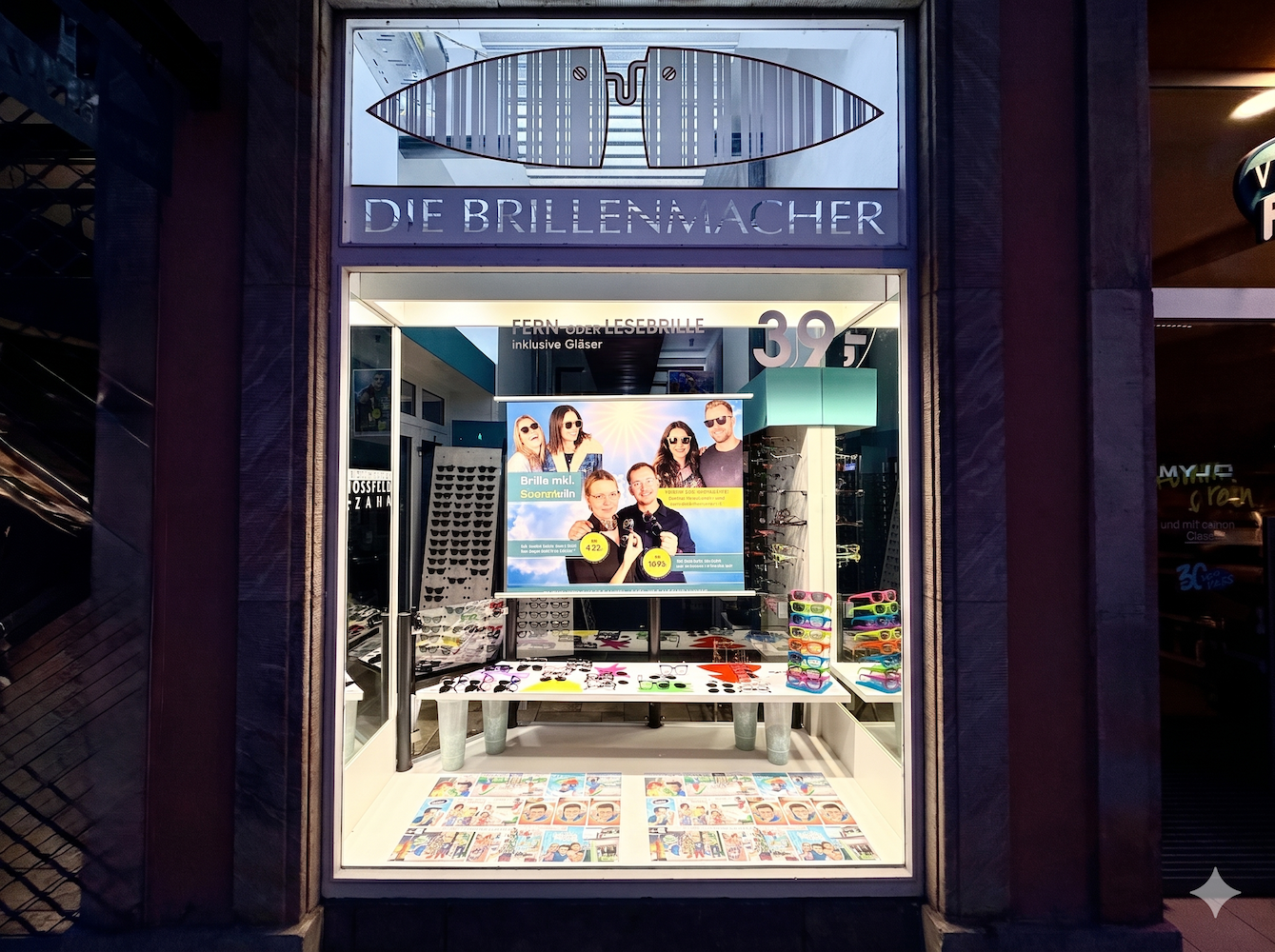 Schaufenster außen