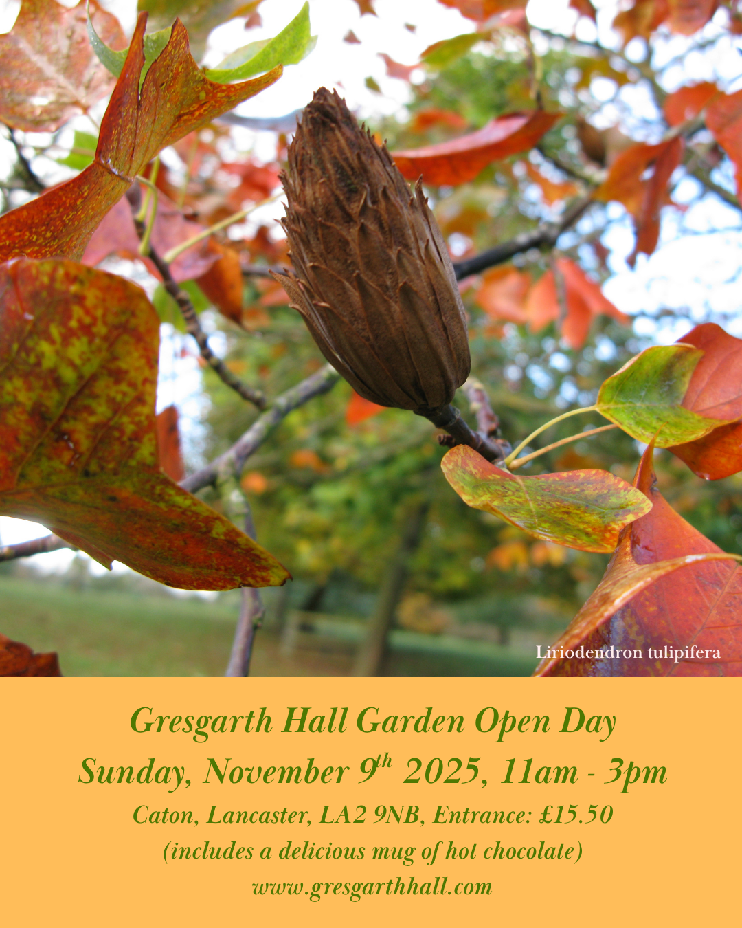 Gresgarth Hall Garden Open Day