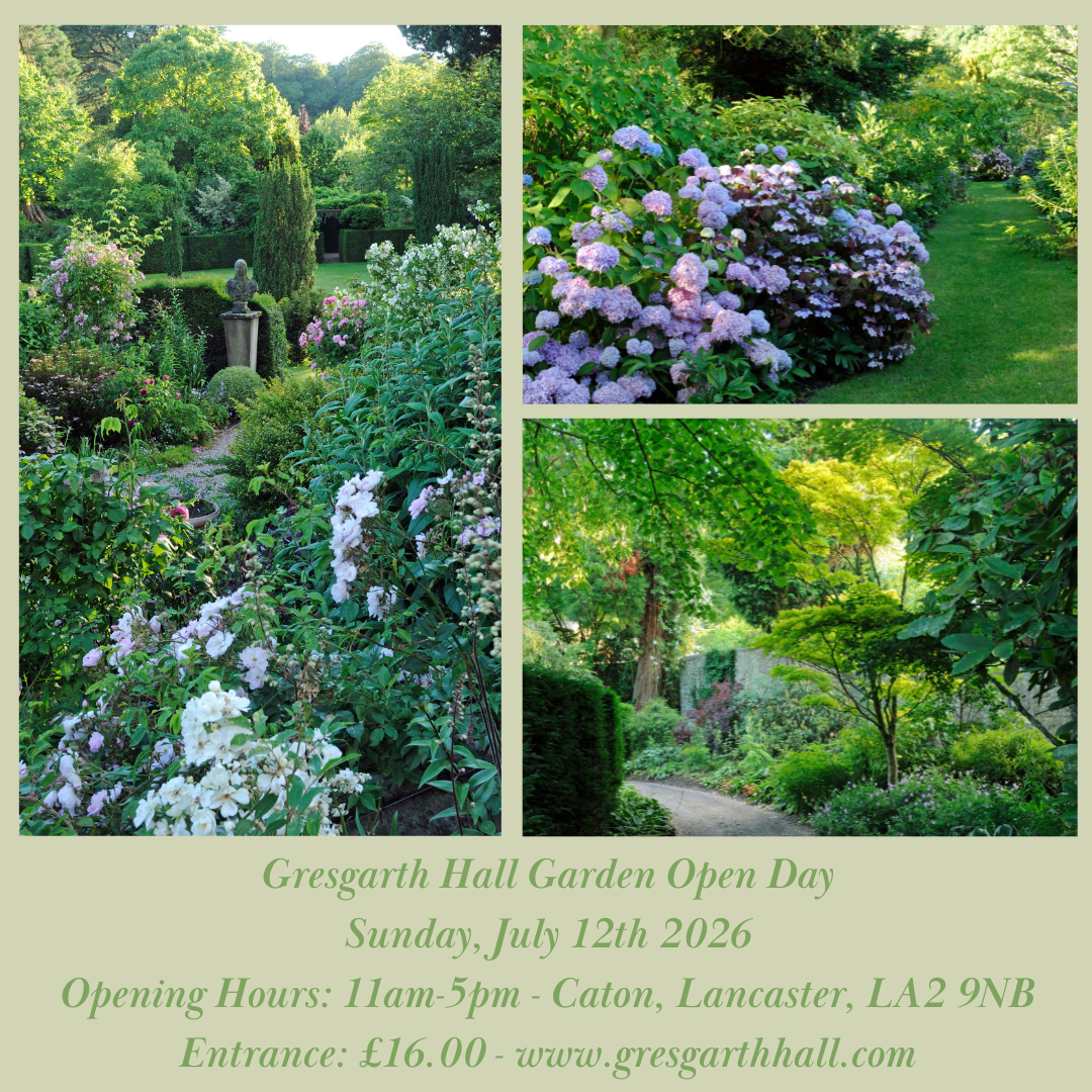 Gresgarth Hall Garden Open Day Copy