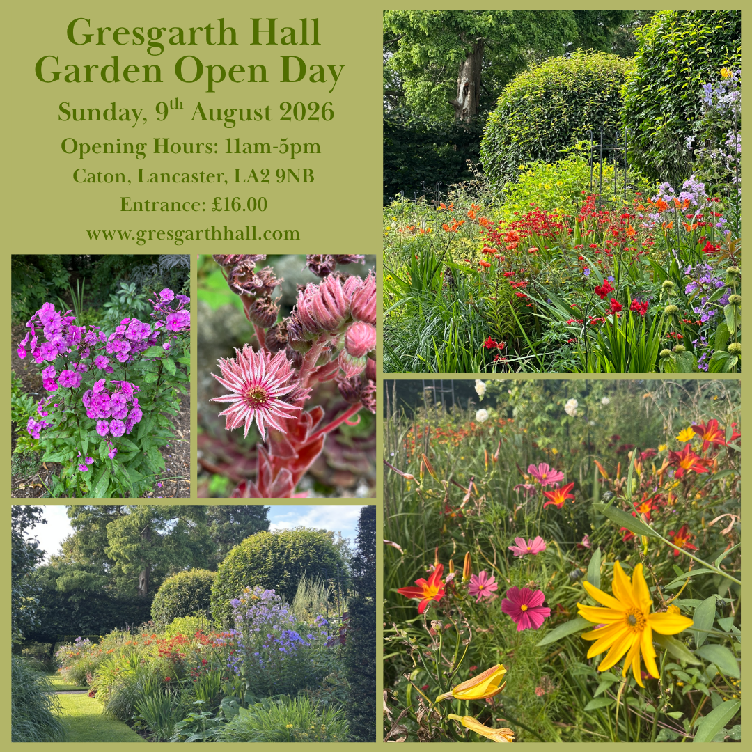 Gresgarth Hall Garden Open Day