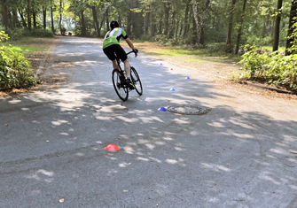 Rennrad Einzeltraining