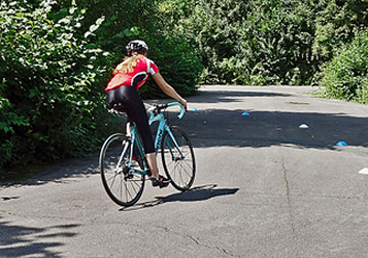 Rennrad Einzeltraining