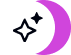 Two overlapping circles with one circle featuring four black star icons inside.