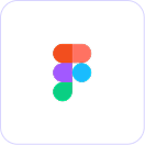 F-shaped logo with colorful rounded bars in red, purple, blue, and green on white background.
