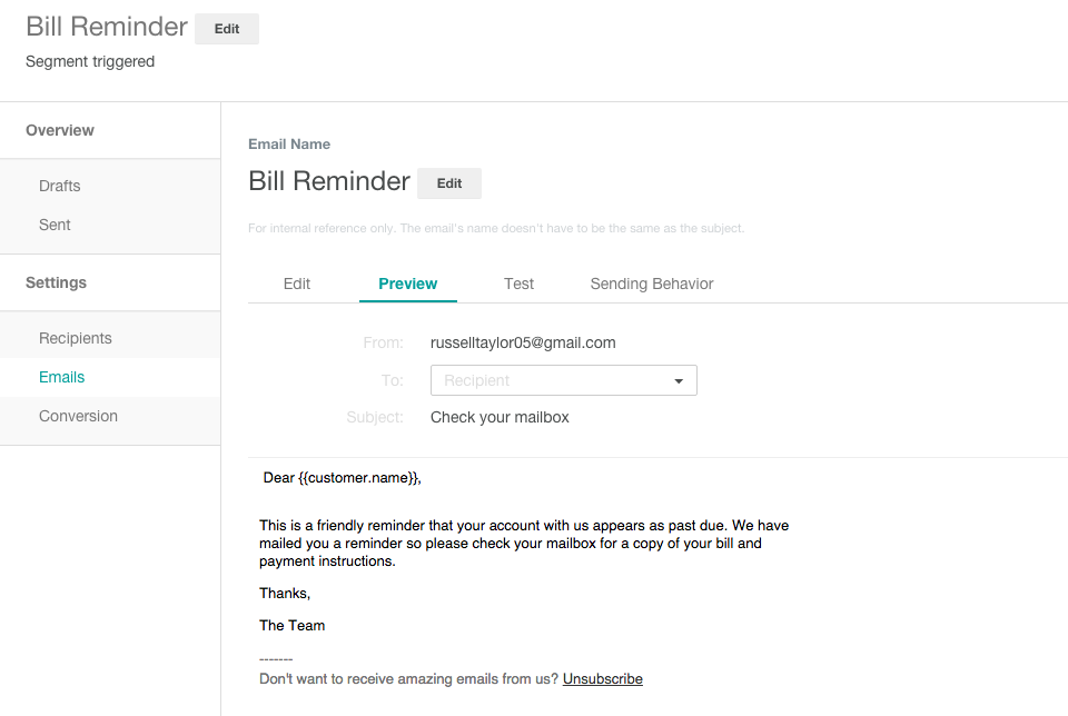 Automate Your Payment Reminder System with Lob, Customer.io, & Segment image 11