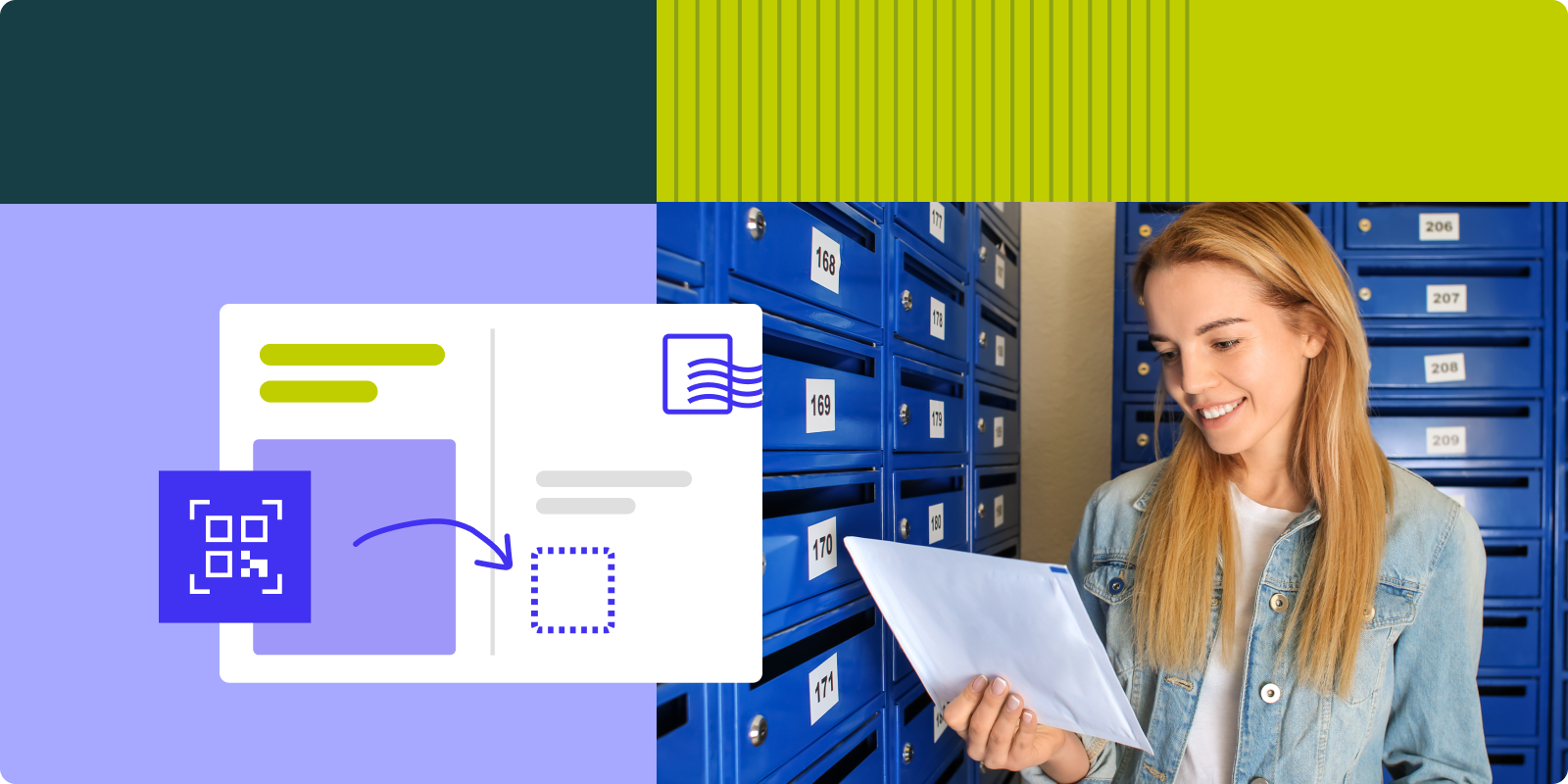 How to implement dynamic QR code tracking for direct mail personalization