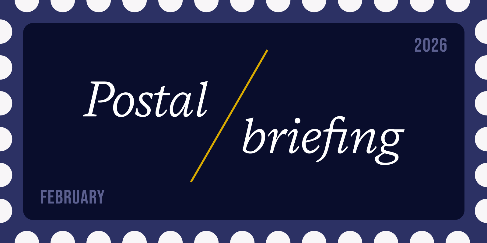 Lob’s Postal Briefing: Postmarks and Pricing Predictability