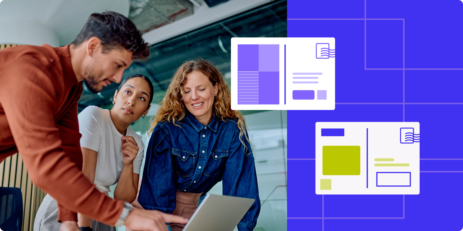 Direct mail for cold leads vs. warm leads