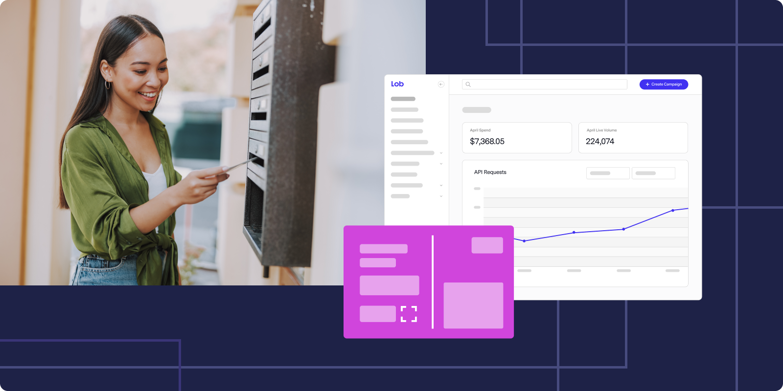 Why Lob is the best direct mail platform for variable data and conditional logic