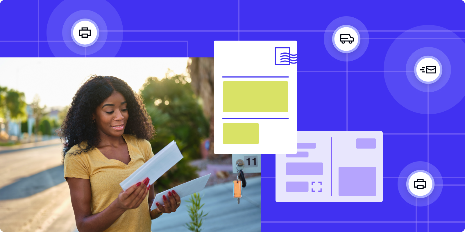 What routing and postage optimization features matter most in direct mail software