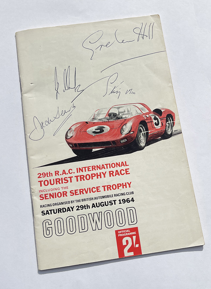 1964 Tourist Trophy Programme 