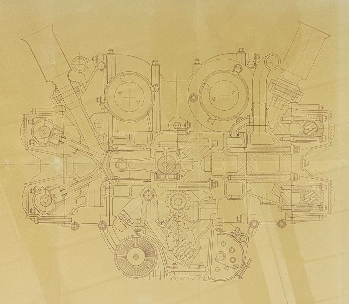 Coventry Climax Technical Drawing