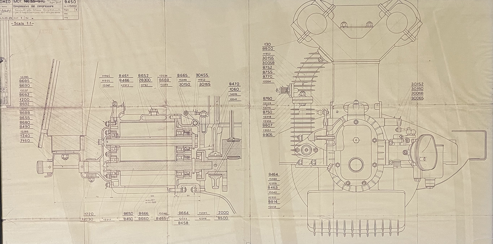 Alfa Romeo Engine 6C 1750 