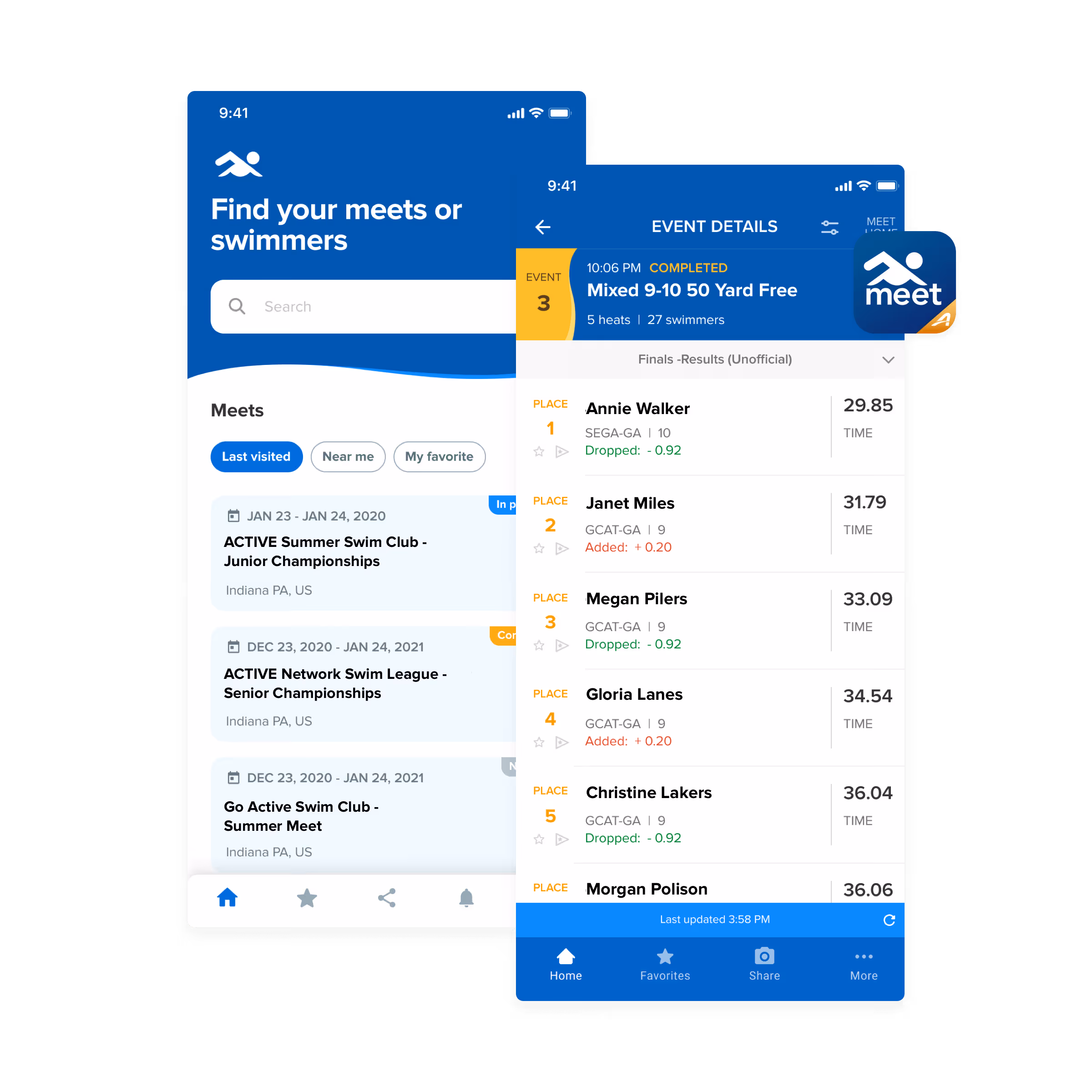 notification alerts via activenet to member announcing closures