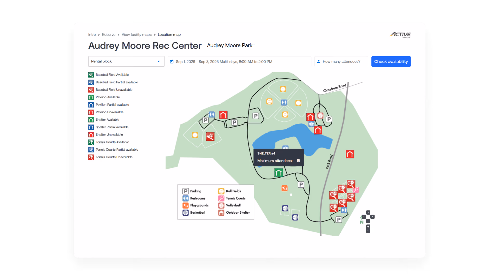 interactive and intuitive availability maps
