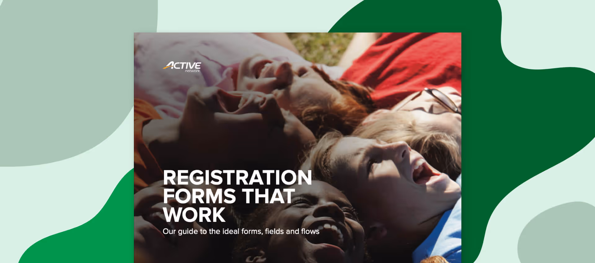 green abstract graphic for the reg checklist download