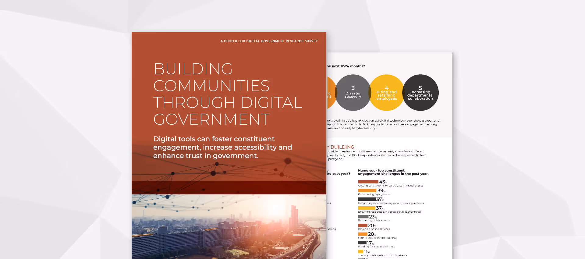 eRepublic Report graphic with a thumbnail of document