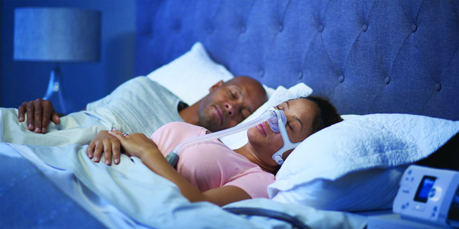 This is one of the device Resmed is providing to help with sleep apnea disease