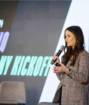 Event speaking session