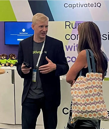 Customer training session