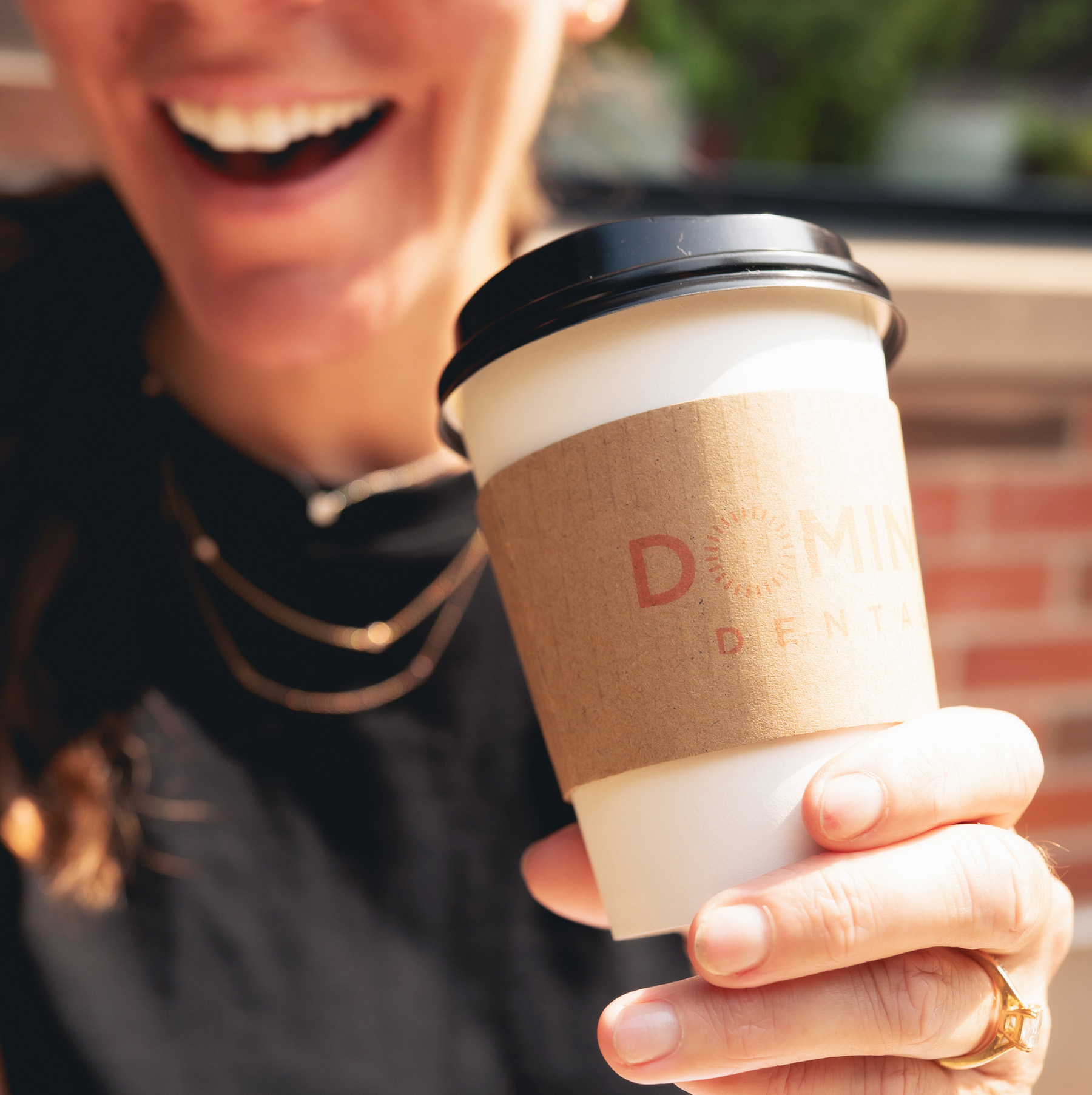 Photo of a pillow with a smile on it