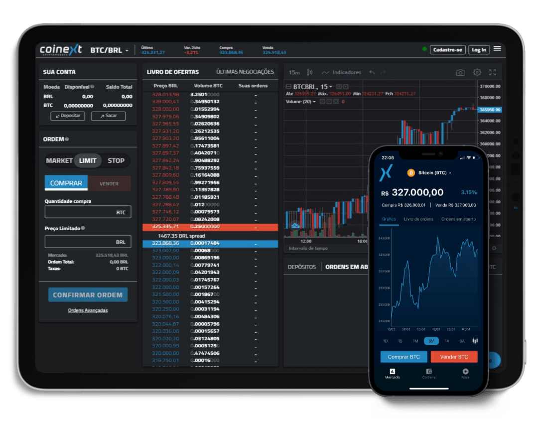 Coinext: Comprar Bitcoin e criptomoedas com segurança