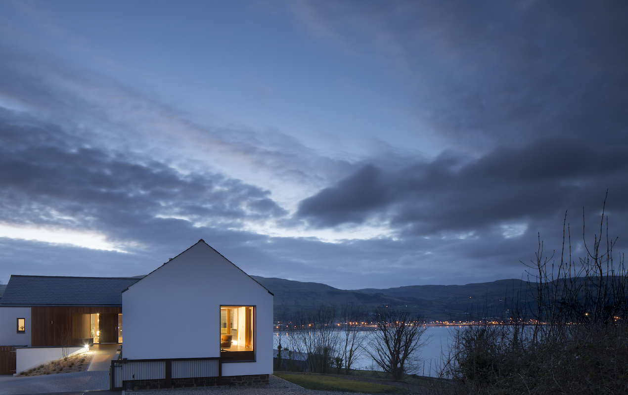 Carnlough House - New Contemporary Bespoke Home Overlooking the Sea