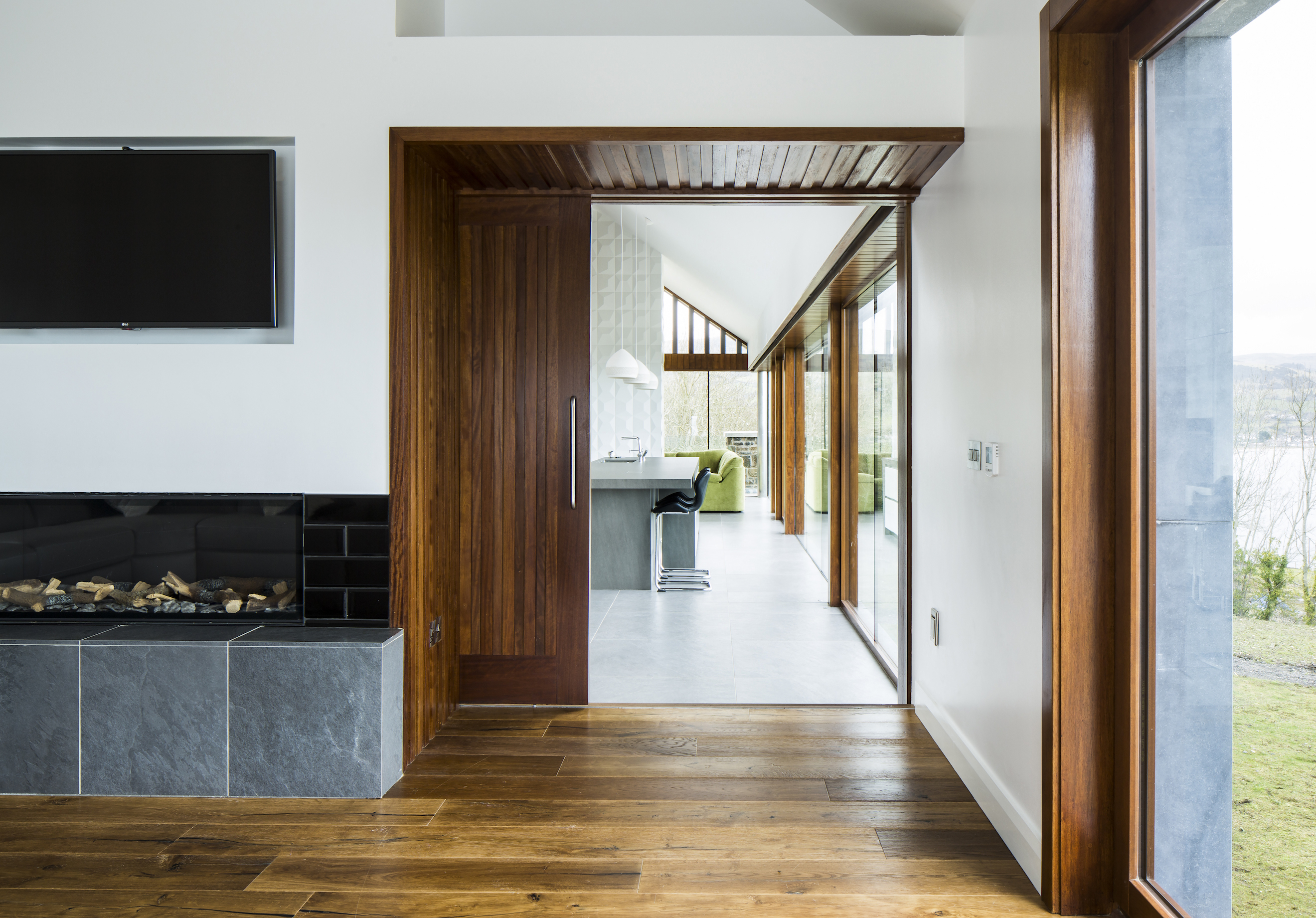 Carnlough House - New Contemporary Bespoke Home Overlooking the Sea