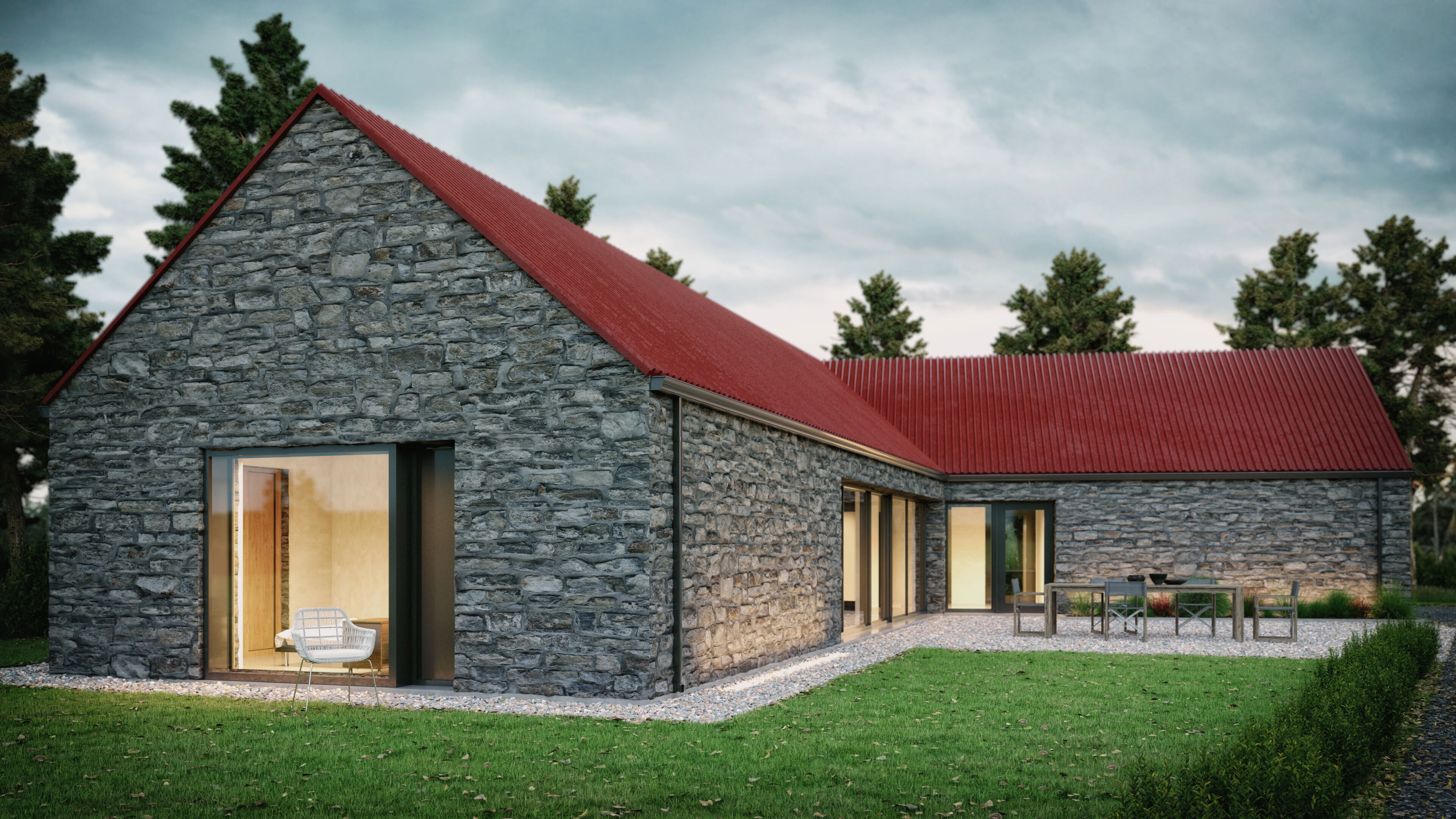 Claudy House Derry Red Roof