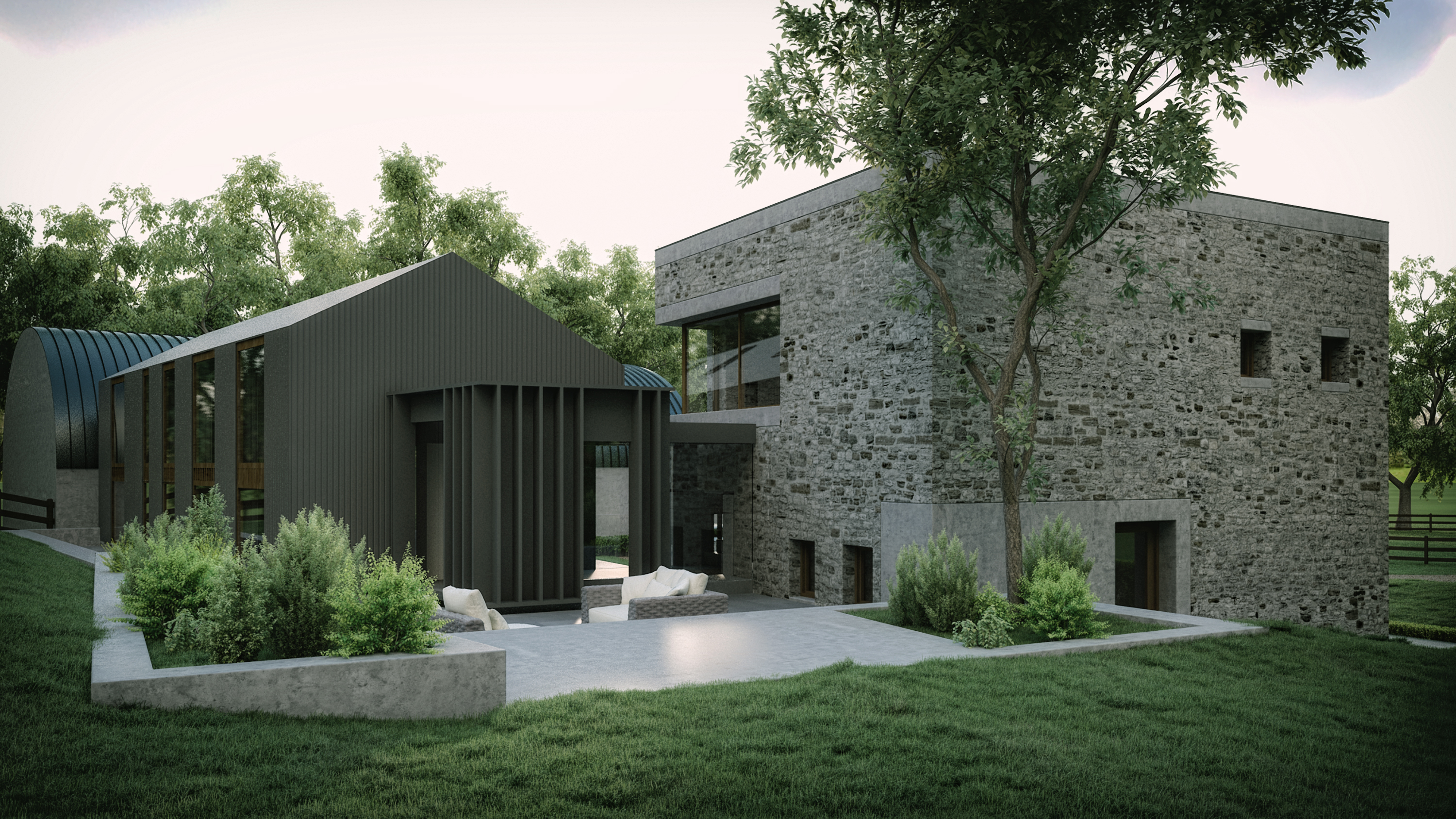 Glen Road House - Bespoke Modern rural Farm House in County Derry