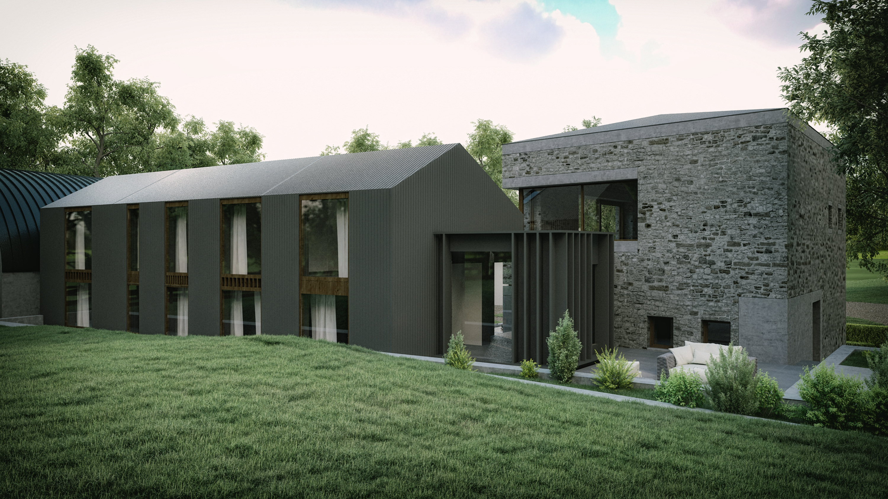 Glen Road House - Bespoke Modern rural Farm House in County Derry