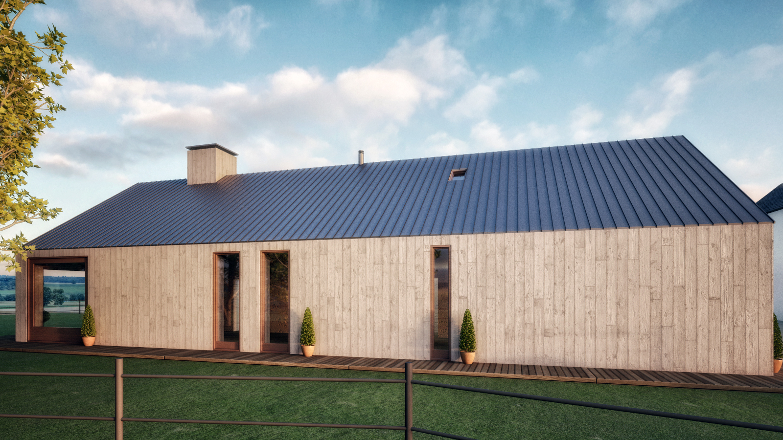 Design of Limavady House - Replacement Minimalist Farmhouse in County Derry
